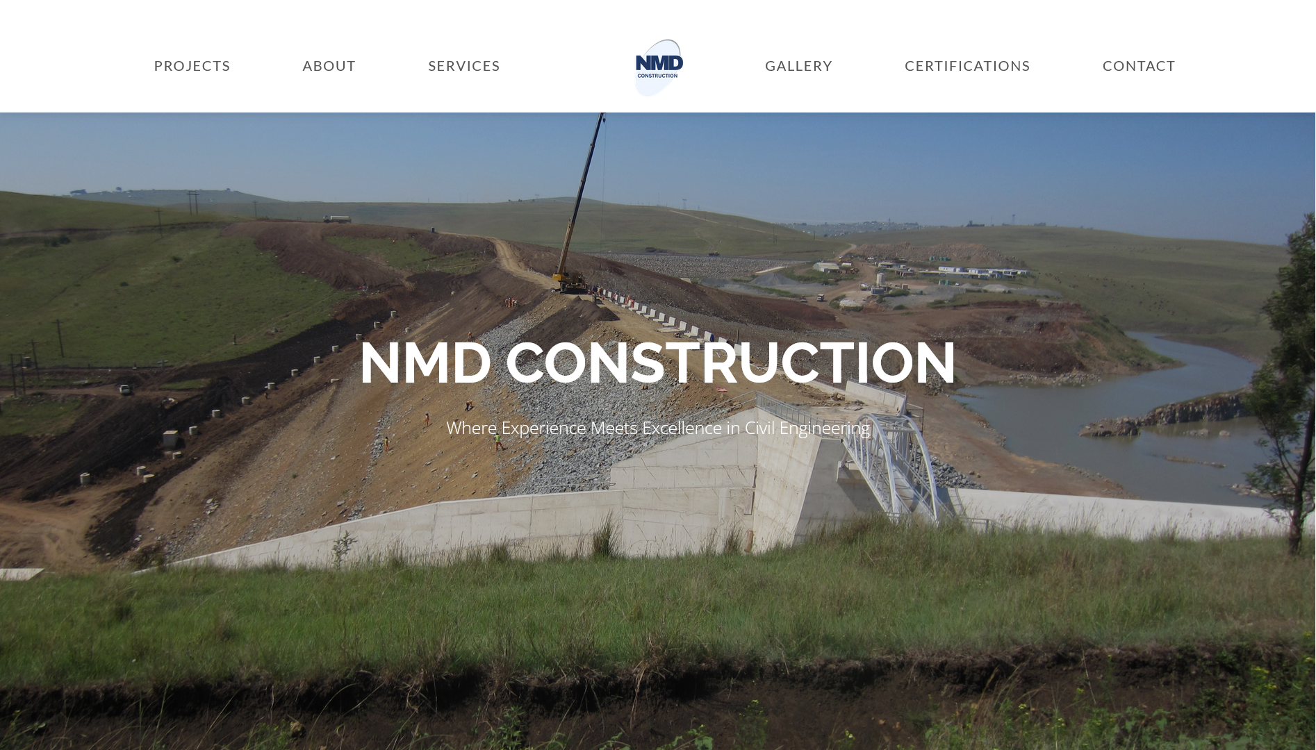 Client Website Development: NMD website